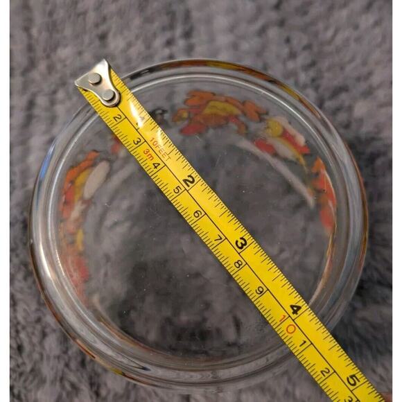 Vintage 1982 Shirt Tales Cartoon Character Glass Candy Bowl Dish Hallmark Cards - Picture 5 of 6